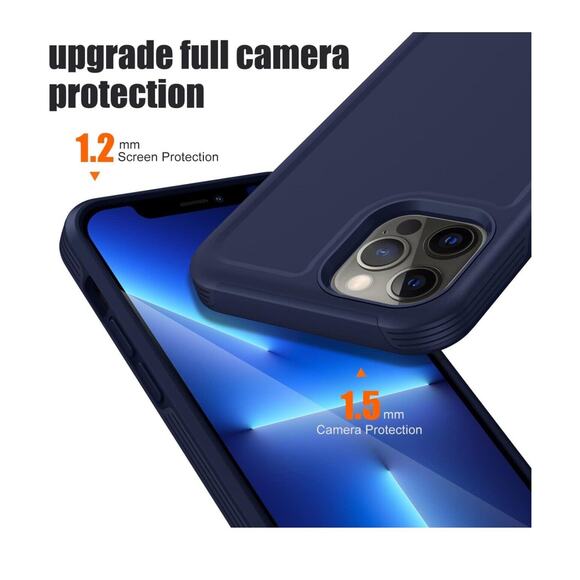 KOVASIA iPhone 13 Pro Max Case - Shockproof, Drop-Proof, Slim Design - Blue - Picture 7 of 16